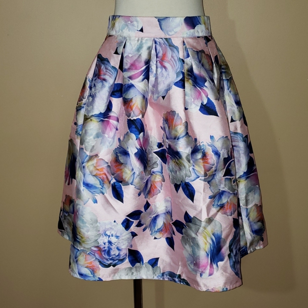 Floral Full Skirt
